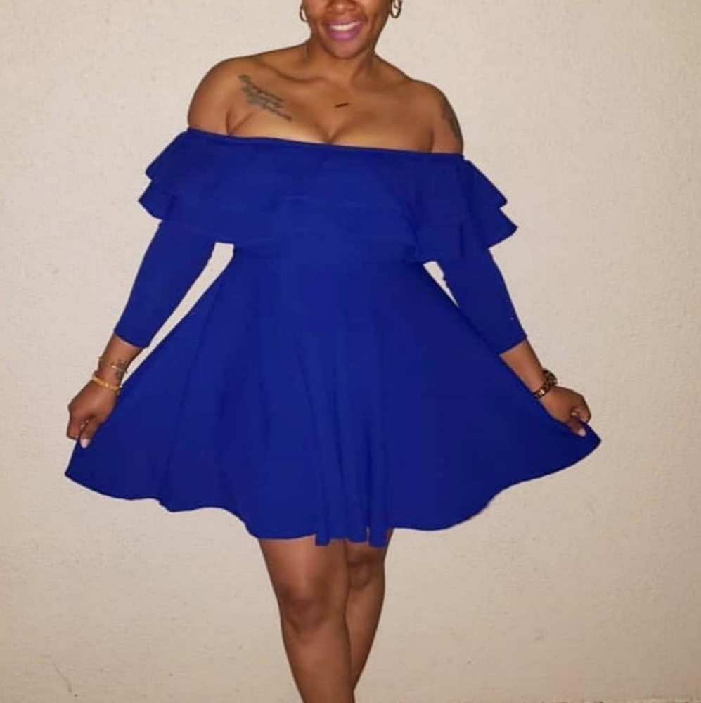 Royal Blue dress
